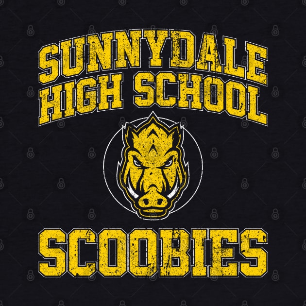 Sunnydale High School Scoobies by huckblade